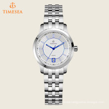 Women′s Silver Blue Tone Stainless Steel Water Resitant Watch 71176